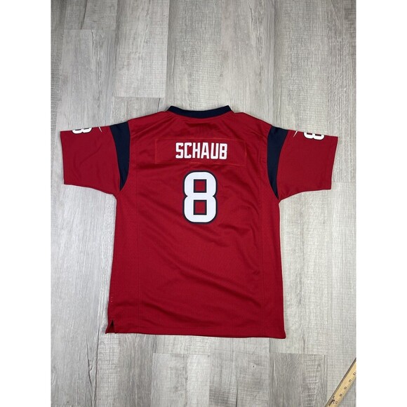 NIKE ON FIELD NFL FOOTBALL HOUSTON TEXANS 8 MATT SCHAUB JERSEY Youth XL (T) - Picture 8 of 8